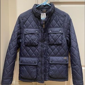 NWT Zara Quilted Wind Jacket Coat Boys 13-14